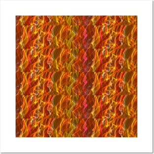 Abstract Colorful Pattern Posters and Art